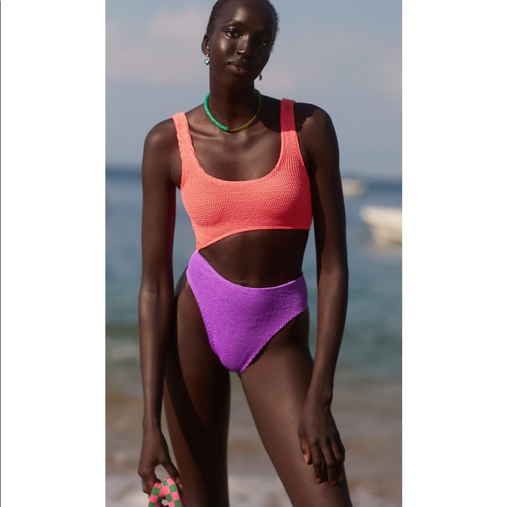 Bond-Eye Maya One-Piece Cut Out Swimsuit
